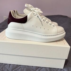 Alexander McQueen Oversized Burgundy